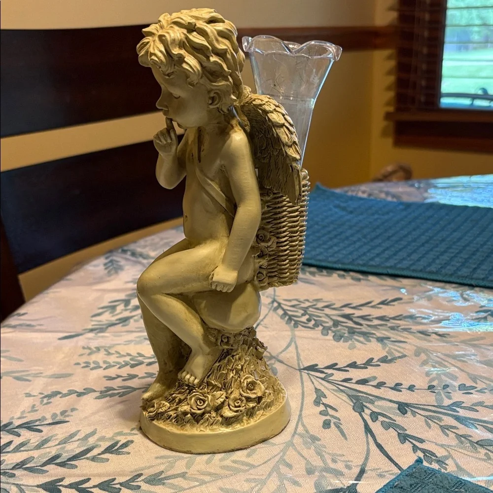 🌹Just Listed🌹Vintage Angel Vase Figurine